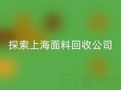 探索上海面料回收公司：资源循环新力量